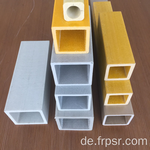 Hochfestes Fiberglas-Glasfaser-Pultrusions-Vierkantrohr